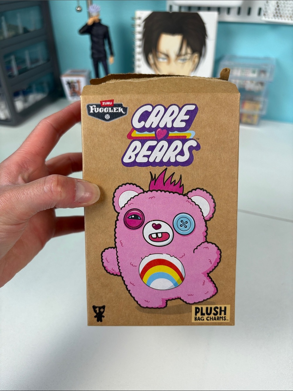 Fuggler Care Bears plush bag charm keyring - Picture 2 of 3